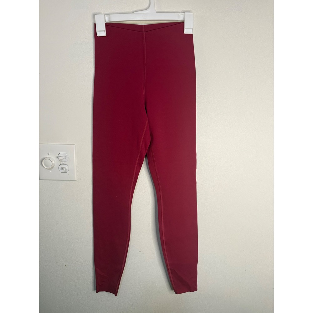 Lululemon Glow Up Pants 25" Magenta Smoke Size 4 NWOT